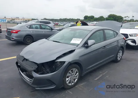 2017 Hyundai Elantra Se z USA, uszkodzony, nr VIN KMHD74LF4HU150746